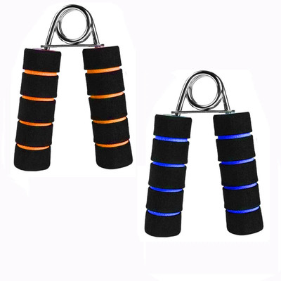 TRUE INDIAN Ultimate Combo pack 2 Mini Hand Grip Soft Form Hand Exerciser For Gym & Fitness Hand Grip/Fitness Grip(Multicolor)