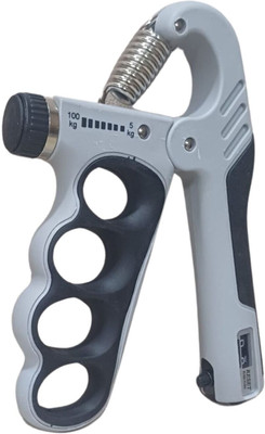 GJSHOP Hand Gripper With Counter for Men & Women for Gym Workout Hand Grip/Fitness Grip(Grey)