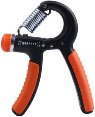 Adveriq fitgrip Adjustable Hand Grip Strengthener and Toning Tube Hand Grip/Fitness Grip(Orange)