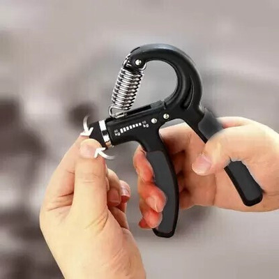 TRUE INDIAN HAND GRIP EXERCISER ADJUSTABLE HAND STRENGTHENER, HAND GRIPPER FOR MEN & WOMEN Hand Grip/Fitness Grip(Black)