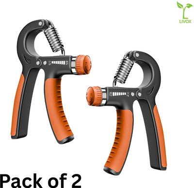 LIVOX R-Hand Grip (Pack of 2) – Superior Comfort & Non-Slip Hold for Fitness & Sports Hand Grip/Fitness Grip