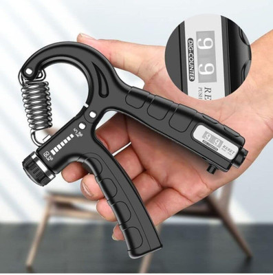 Tridev Enterprises R SHAPE ADJUSTABLE SPRING COUNTER HAND GRIP Hand Grip/Fitness Grip(Multicolor)