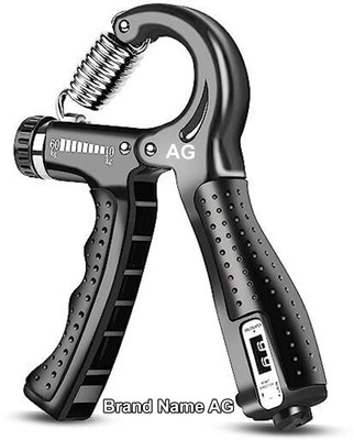 A G Enterprises AG Adjustable Hand Grip Strengthener with Counter (10-60kg) for Forearms Hand Grip/Fitness Grip(Multicolor)