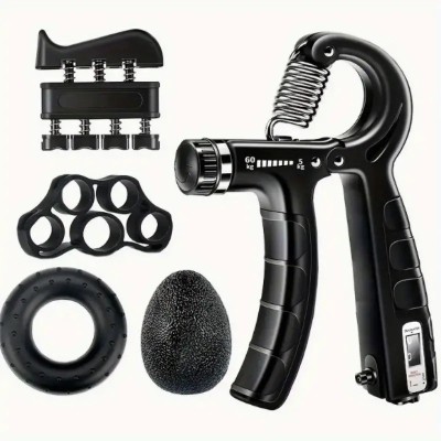 GJSHOP Forearm Grip Enhancer Set With Adjustable Resistance Hand Grip Enhancer Training Hand Grip/Fitness Grip