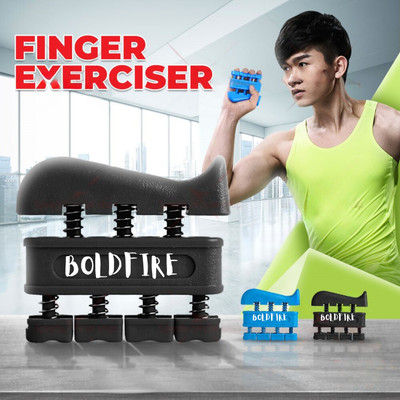 BoldFire latest New Finger Exerciser, Wrist Exerciser Forearm Finger Strengthener Hand Grip/Fitness Grip(Multicolor)