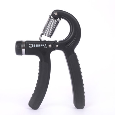 Raw Element Adjustable Hand Gripper 5–60kg for Forearm, Wrist & Finger Strength Hand Grip/Fitness Grip(Black)