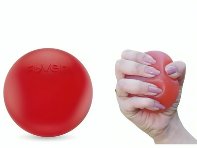 Comfortinglives Soft Therapy Stress Ball, Gel Squeeze for Finger Exercise & Hand Strength (Soft) Hand Grip/Fitness Grip(Red)
