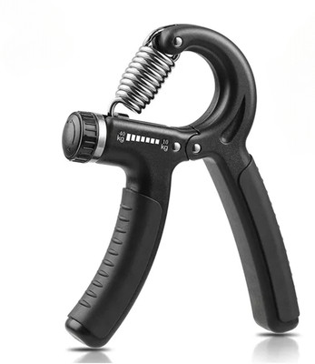 GOCART Hand Forearm Grip Strengthener 10-40KG Exerciser Hand Grip/Fitness Grip(Grey)