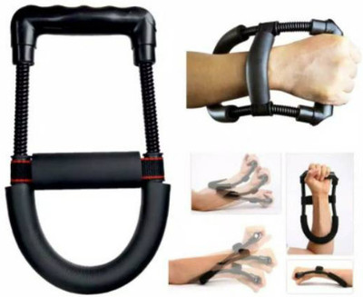 BOLDHIGH Adjustable Forearm Strengthener/ Wrist Exerciser Equipment for Upper Arm Workout Hand Grip/Fitness Grip(Black)