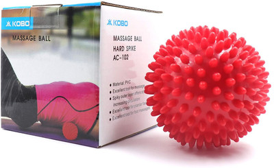 KOBO Massage Ball 7 cm Muscle Stress Relieving Hard Spike (IMPORTED) Gym Ball