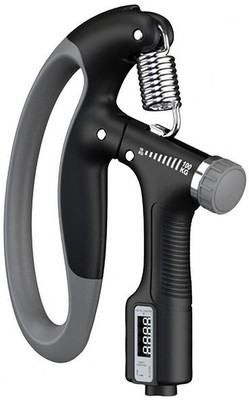 Fitness Scout Adjustable Hand Grip Strengthener and Finger Speed Home Gym Tool 10-120 KG Hand Grip/Fitness Grip(Black)