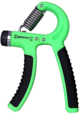 QUICK FIT Adjustable Hand Grip Exercise & Fitness Grip with Anti Slip Handle Hand Grip/Fitness Grip(Green)