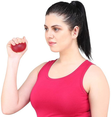 HCG Healthcure generation soft gel Ball hand exerciser with finger physiotherapy Hand Grip/Fitness Grip(Yellow)