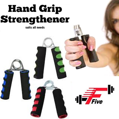 FFive Hand Exercise Equipment to Use in Home for Men & Women for Gym Workout Hand Grip/Fitness Grip(Multicolor)