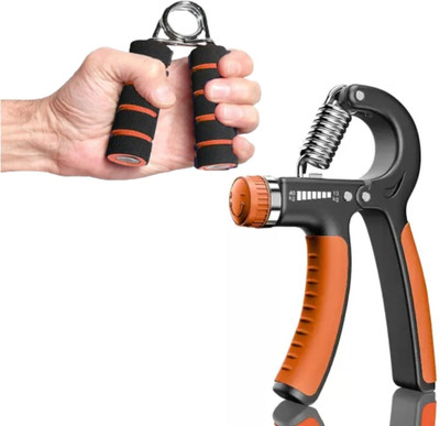 TRUE INDIAN HAND GRIP EXERCISER/STRENGTHENER FOR MEN & WOMEN Hand Grip/Fitness Grip(Orange)