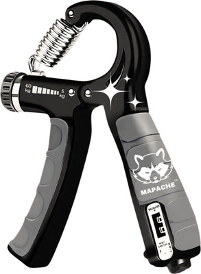 MAPACHE Counter Hand Gripper Black For Hand And Finger movements 5-60kg Hand Grip/Fitness Grip