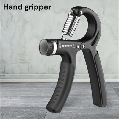 Leosportz Gripper 5 Hand Grip/Fitness Grip(Black)