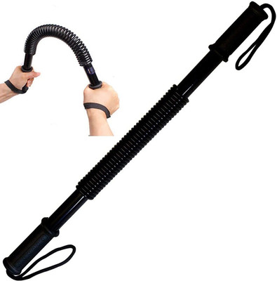 MegaValue Power Twister Spring Forearm Blaster Bar, Chest Exerciser for Men Bicep Hand Grip/Fitness Grip(Multicolor)