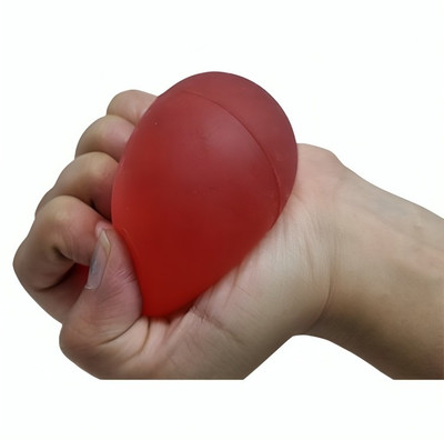 Comfortinglives Soft Gel Stress Ball for Hand Exercise, Finger Therapy & Anxiety Relief (Soft) Hand Grip/Fitness Grip(Red)