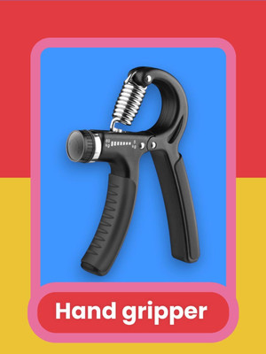 SRD JI-D8HK Hand Grip For Gym Grip Strengthener Hand Gripper Men Forearm Hand Grip/Fitness Grip(Black)