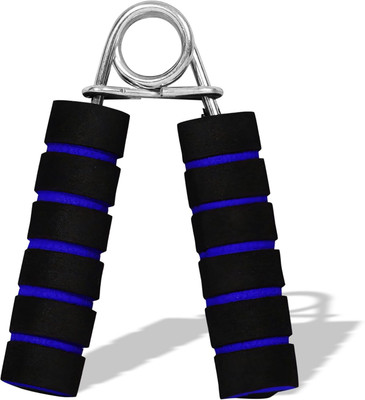CARDIORAMA Hand Grip Strengthener Foam Handle Forearm/Finger Exerciser for Men & Women Hand Grip/Fitness Grip(Blue)