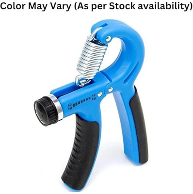 Sypto Hand Grip Workout Strengthener, Adjustable Hand for Gym Hand Exercise Equipment Hand Grip/Fitness Grip(Blue)