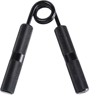 NIRVA Metal Hand Gripper Forearm Wrist Heavy Strength Exercise Hand Grips Hand Grip/Fitness Grip(Black)
