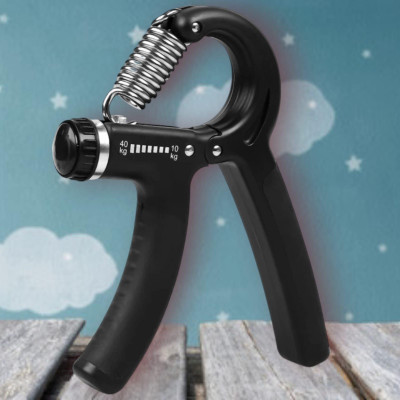 SRD GH-YG Adjustable Hand Grip Strengthener | Hand Gripper | Finger Grip Hand Grip/Fitness Grip(Black)