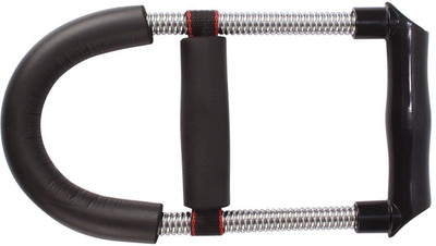 FITRONYX BON-WRIST-EXERCISER-1PCS Hand Grip/Fitness Grip(Black)