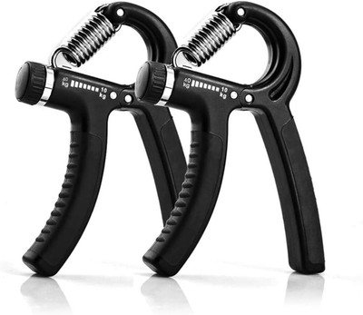 Fitnesstricks Hand Grip Strengthener for Men & Women (Pack of 2) Hand Grip/Fitness Grip