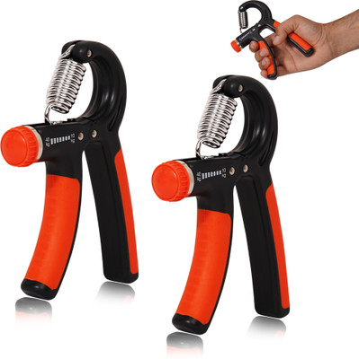 Manogyam Adjustable R Shape Hand Grip Strengthener, Hand Gripper For Men & Women Hand Grip/Fitness Grip(Multicolor)