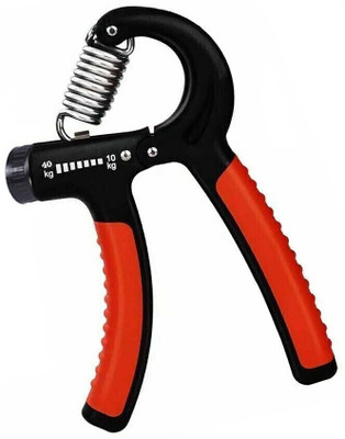 alis Hand Gripper Strength Trainer with Adjustable resist for Finger, Hand & Wrist Hand Grip/Fitness Grip(Orange)