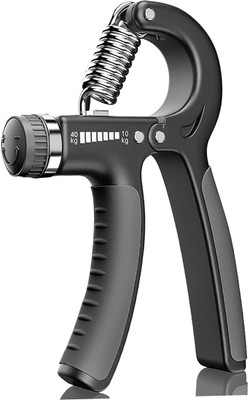 RECTITUDE Hand Grip 60 Kg Hand Gripper for Men Women Finger Forearms Equipment & Counter Hand Grip/Fitness Grip(Black)