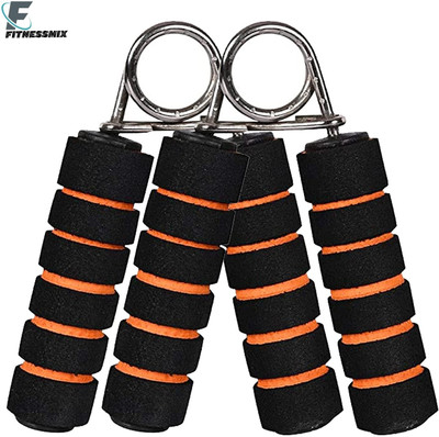 Leosportz Foam Hand Gripper For Gym Workout For Men & Women (SET OF 2) Hand Grip/Fitness Grip(Multicolor)
