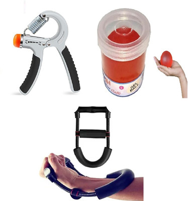CODIVER Wrist arm hand gripe with silicone finger strength gel ball Hand Grip/Fitness Grip