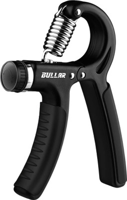 BULLAR Adjustable Hand Grip Strengthener Finger Exercise Power Gripper (Black) Hand Grip/Fitness Grip