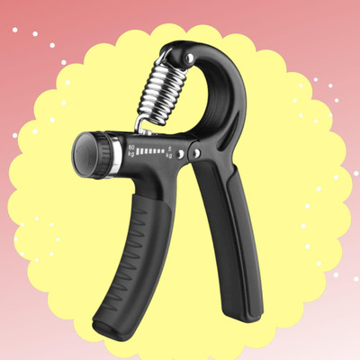 SRD H-DU Hand Grip for Men & Women for Workout/ Adjustable Hand Hand Grip/Fitness Grip(Black)