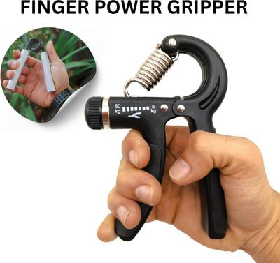 NV COLLECTION PowerGripper Flex Tool – Plastic Finger Workout Hand Grip/Fitness Grip(Multicolor)