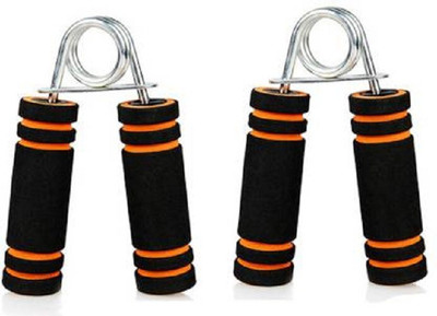 Leosportz Ultimate Hand Grip Soft Foam 2 pc Hand Grip/Fitness Grip(Orange)