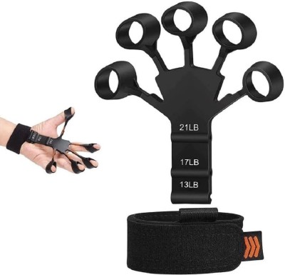 ShopiMoz Hand Grip Strength Trainer Hand Grips For Strength Training Gripper Exerciser Hand Grip/Fitness Grip(Black)