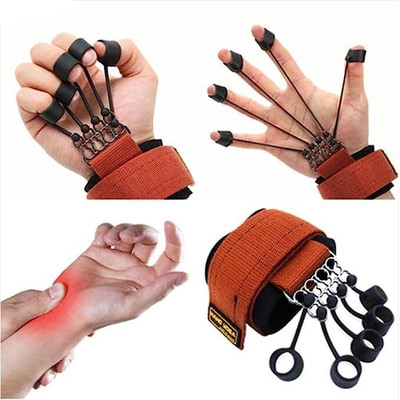 Adare Finger Exerciser, Silicone Finger Strengthener, Hand Grip Strength Trainer Hand Grip/Fitness Grip
