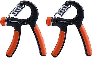REVALUTION STORE Hand Gripper For Men & Women || For Gym Workout & Home Use Pack OF 2 Hand Grip/Fitness Grip(Orange)