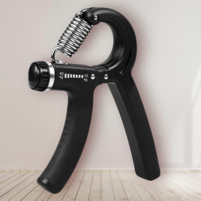 SRD K-E9X Premium Forearm Exerciser with Counter, Hand and Fi Hand Grip/Fitness Hand Grip/Fitness Grip(Black)