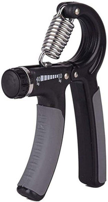 Adveriq Gym Wrist Strength Hand Gripper For Wider Wrist Stronger Arm Hand Grip/Fitness Grip(Grey, Black)