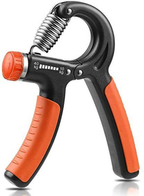SELVA Adjustable Forearm & Hand Workout Equipment Hand Grip/Fitness Grip-Q1 Hand Grip/Fitness Grip(Orange)