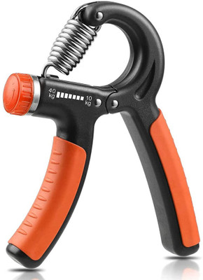 FittZee Blaster Hand Grip/Fitness Grip(Orange, Black)
