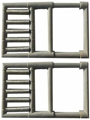 ETAHMART Finger Grip in Metal Body Long Lasting Equipment Pack of 2 Hand Grip_H-11 Hand Grip/Fitness Grip(Grey)
