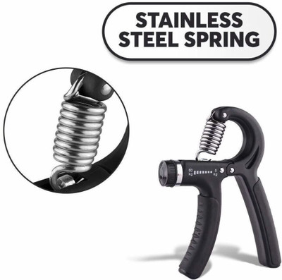 Adveriq fitgrip Serveuttam Adjustable Hand Grip Strengthener (Black) Hand Grip/Fitness Grip(Multicolor)