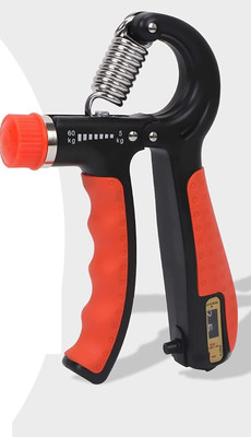uRock Adjustable Professional Counter Hand Gripper for Men & Women Hand Grip/Fitness Grip(Orange)