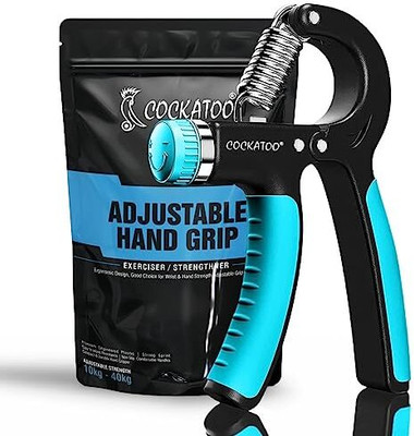 COCKATOO Adjustable Hand Grip| Hand Gripper for Men & Women|Hand Grip Strengthener Hand Grip/Fitness Grip(Blue)